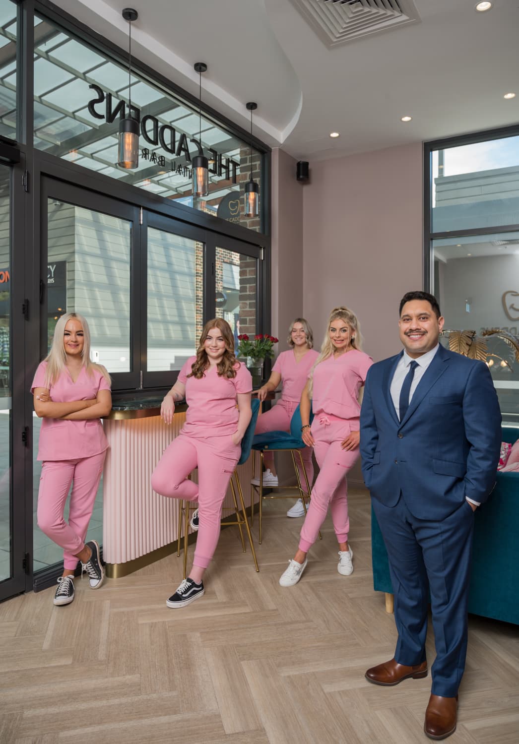 The Caddens Dental Bar clinic interior